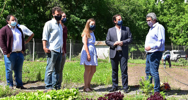 Sujarchuk recibió la visita del ministro de Desarrollo Agrario de la provincia