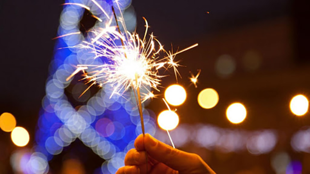 Fiestas en paz: Apenas un herido por pirotecnia en los festejos de Año Nuevo