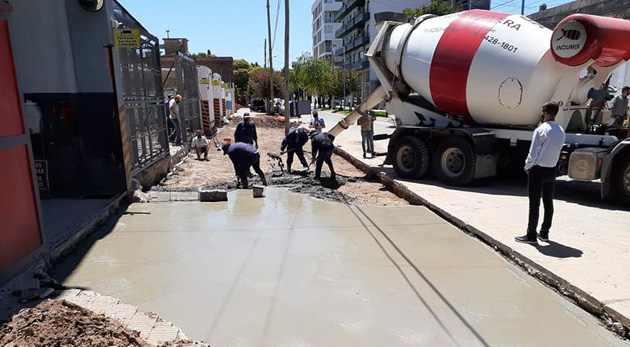 Remodelaciones en el cuartel central de bomberos voluntarios de Escobar