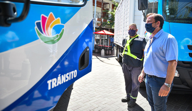 Escobar reforzó su flota de maquinarias con un leasing de Banco Provincia