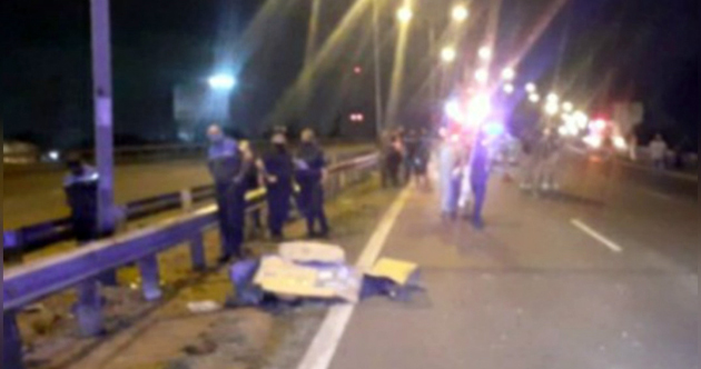 Trágico choque de motos en la autopista: un conductor murió y otro está grave