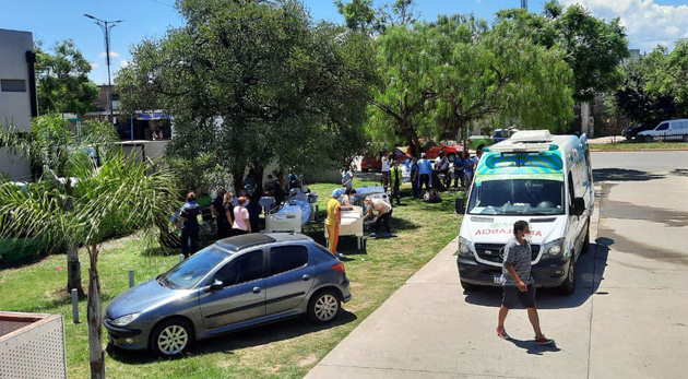 Principio de incendio en la UDP de Garín: debieron trasladar a los pacientes