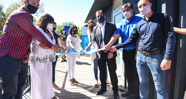 Sujarchuk inauguró la nueva oficina del Registro Civil de Maschwitz