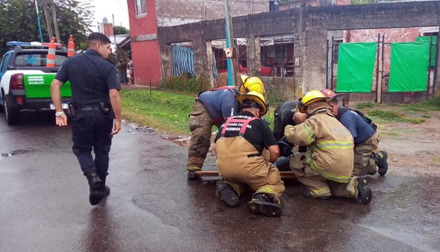 Indignante: Automovilista embistió a un peatón en Garín y se dio a la fuga