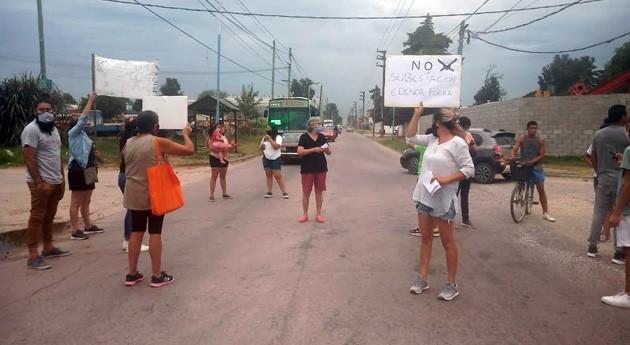 Vecinos de Garín rechazan la construcción de una subestación de Edenor