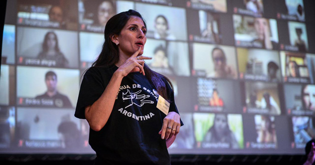 Más inclusión: Récord de inscriptos al curso de Lengua de Señas en Escobar