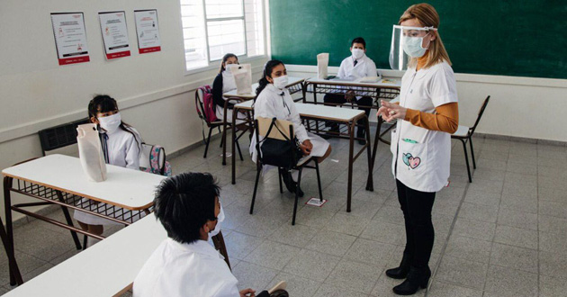 Escobar es uno de los municipios que volverá a tener clases presenciales