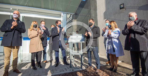 Kicillof y Sujarchuk inauguraron la ampliación de la UDP de Garín