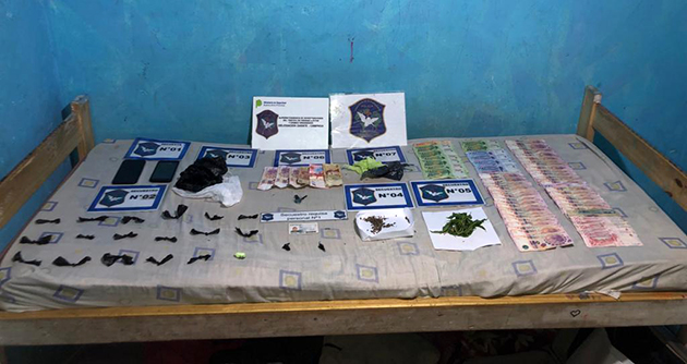 Desbaratan una banda de narcomenudeo en Garín: una persona quedó detenida
