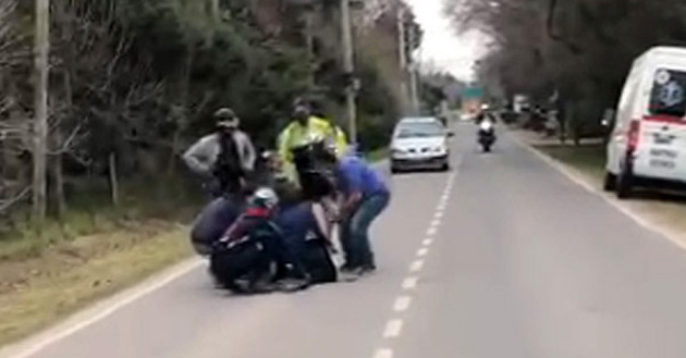 Ciclista escobarense murió tras ser atropellada por un auto en Pilar