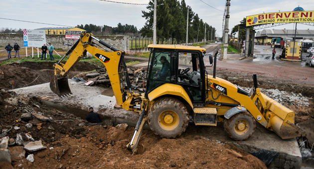 Avenida De los Inmigrantes: Ya está en su tramo final la repavimentación