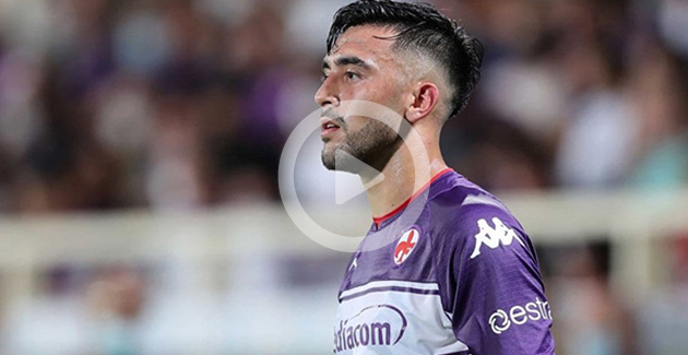 Debut soñado de Nicolás González en la Fiorentina: un gol y una asistencia