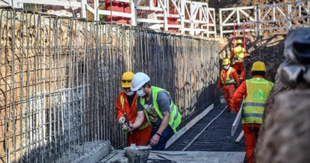 Avanza la construcción del paso bajo nivel de la calle Pablo Podestá