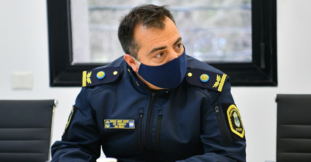 El comisario inspector Sastre es el nuevo jefe de la Policía de Escobar
