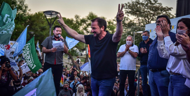 El PJ de Escobar celebró el Día de la Lealtad con un acto en Maquinista Savio