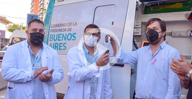 El hospital Erill recibió una unidad de terapia intensiva móvil de alta complejidad