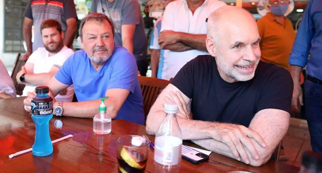 Larreta participó de una reunión con vecinos y comerciantes en Maschwitz