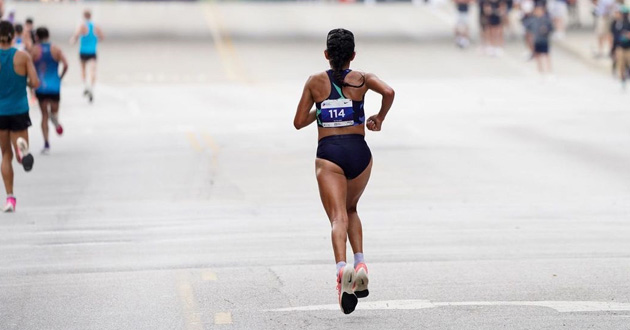 Daiana Ocampo fue la mejor atleta latinoamericana en la maratón de Chicago