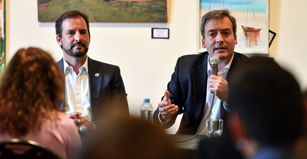 El ministro de Justicia de la Nación participó de varias actividades en Escobar