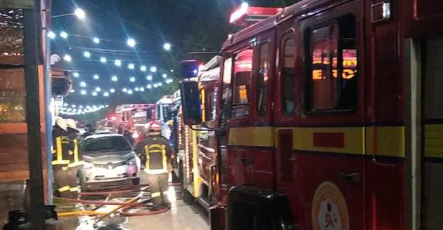 Un local gastronómico de la calle Mendoza se incendió por un cortocircuito