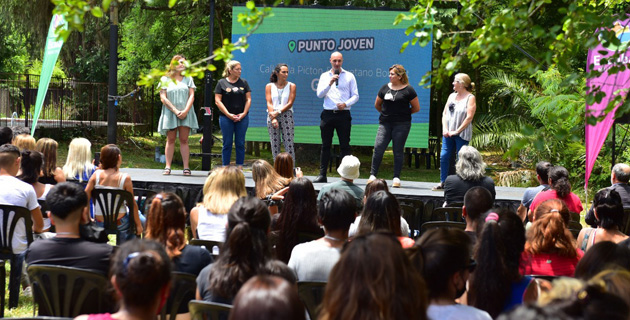 Ramil inauguró en Ingeniero Maschwitz el programa “Potenciar Inclusión Joven”