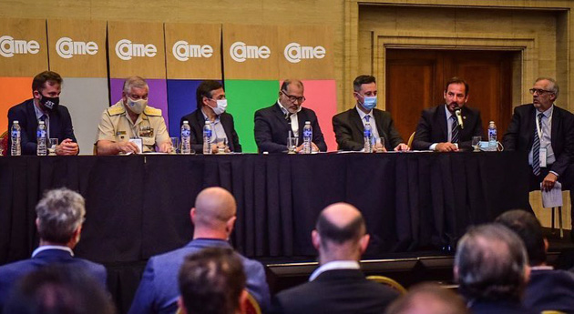 Presentación oficial de Sujarchuk como titular del ente que controla la Hidrovía