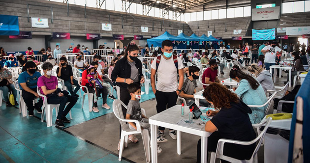 Escobar superó el medio millón de vacunas aplicadas contra el Covid-19