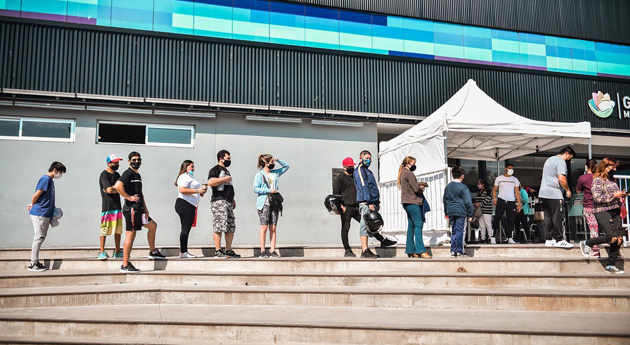 Escobar tuvo más de 1.900 contagios de Covid en la primera semana de 2022