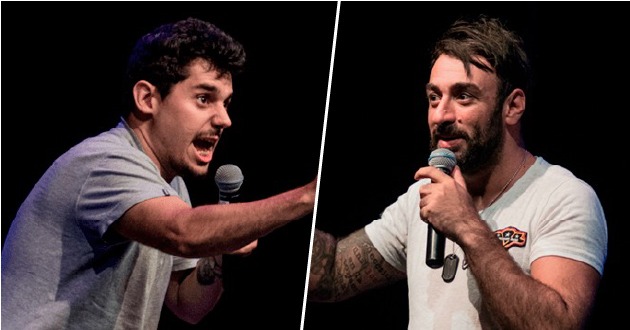 Stand up en Escobar: Lucas Rodríguez y Rober Galati se presentan en el Seminari