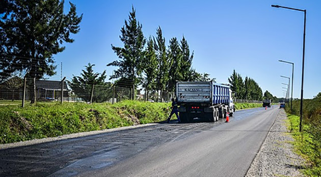 Avanza la pavimentación de la avenida Libertad: estaría terminada en agosto