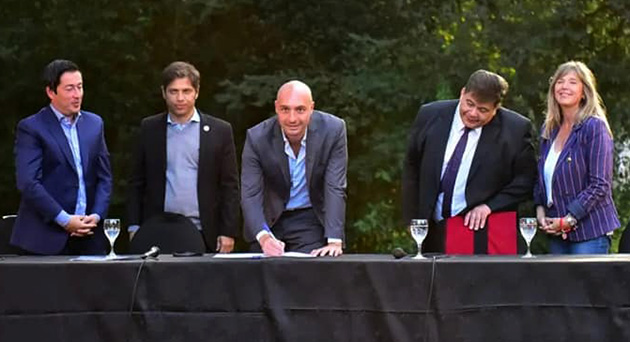 Programa “6×6”: Ramil participó de la firma de un convenio con Kicillof