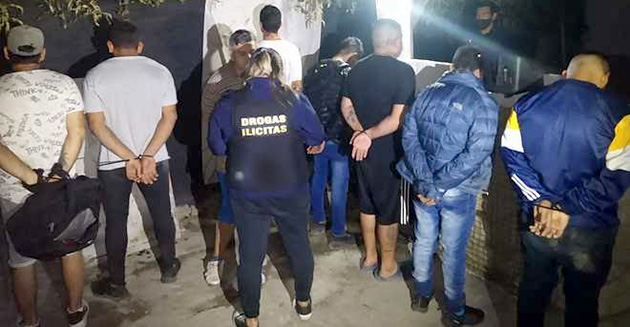 Desbaratan un búnker de drogas en Maquinista Savio: cinco detenidos