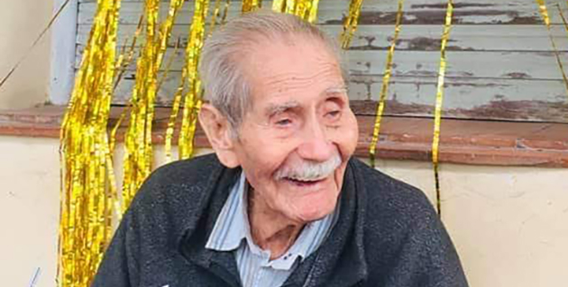 Falleció a los 105 años Antonio Piza, el vecino más longevo de Garín