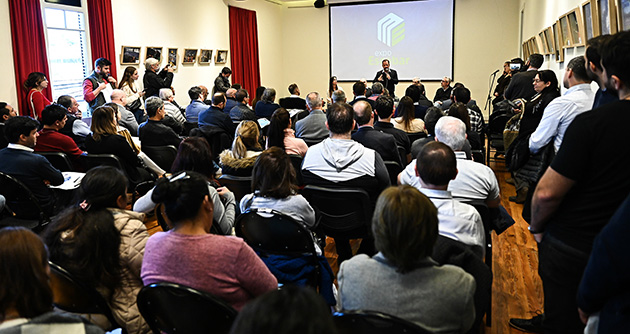 Sujarchuk presentó la Expo Escobar 2022 ante más de 90 empresarios