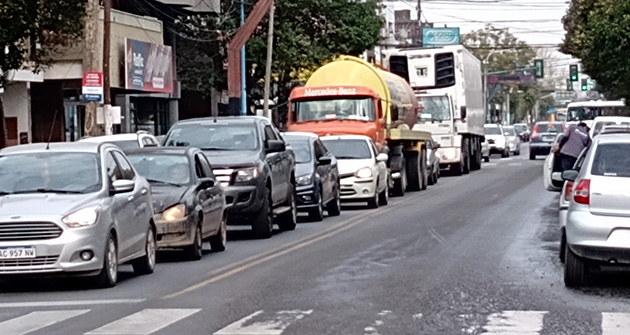El tránsito en Escobar, más caótico que de costumbre por una obra vial