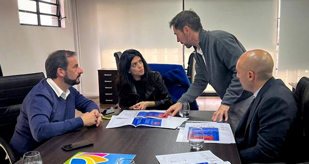 Sujarchuk se reunió con Volnovich por el hospital del Bicentenario de Garín