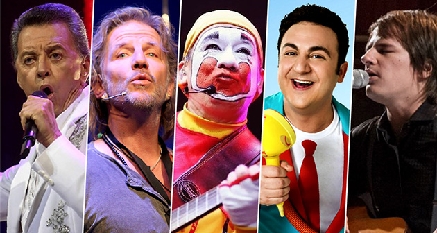 Palito Ortega, Topa, Piñón Fijo y muchos más llegan en julio a Escobar