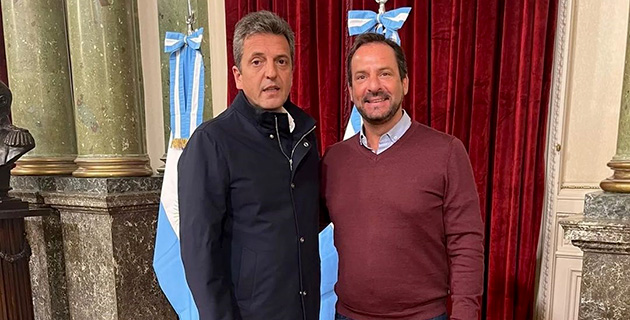 Sujarchuk se suma al gabinete de Massa y deja el ente de la Hidrovía