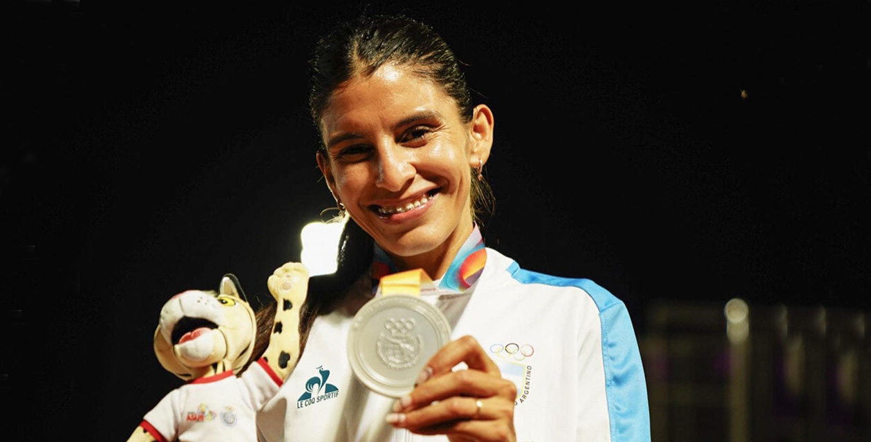 Atleta de Loma Verde ganó una medalla de plata en los Juegos Odesur 2022