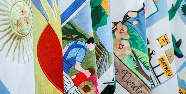 Bandera de Escobar: hay cinco diseños finalistas y ya está abierta la votación