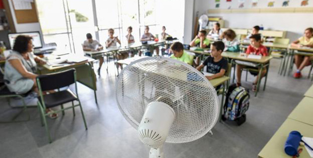 Problemas con el calor en las escuelas escobarenses