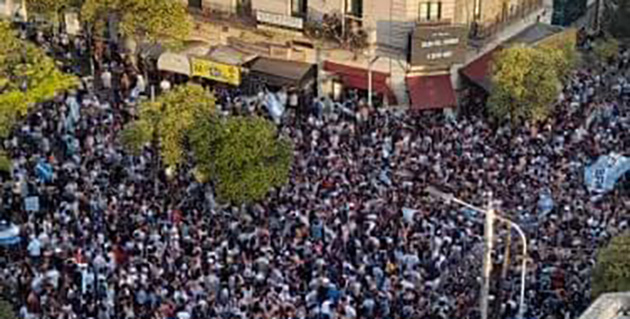 Euforia total por la clasificación de Argentina a la final del Mundial