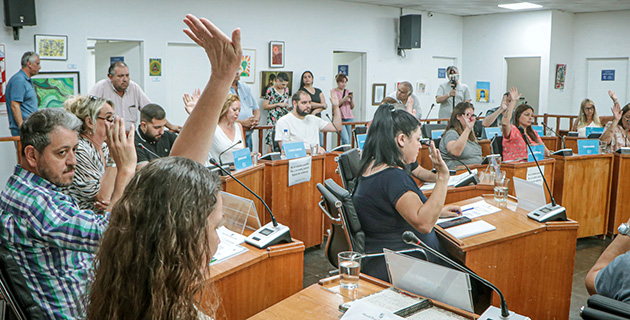 El Concejo Deliberante celebró la primera sesión extraordinaria del año