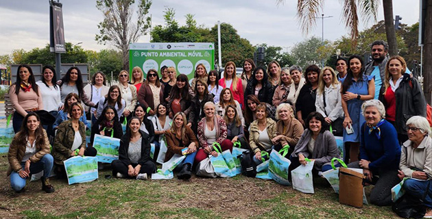 Avejera participó de un encuentro de mujeres de Juntos en Vicente López
