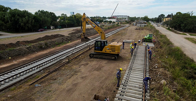 Avanza la renovación del ramal Victoria-Capilla: ya llega a Maquinista Savio