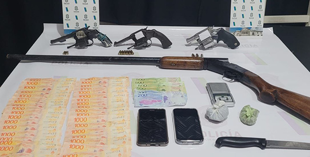 Persecución y cinco detenidos: cayó una peligrosa banda en el barrio Donatelli