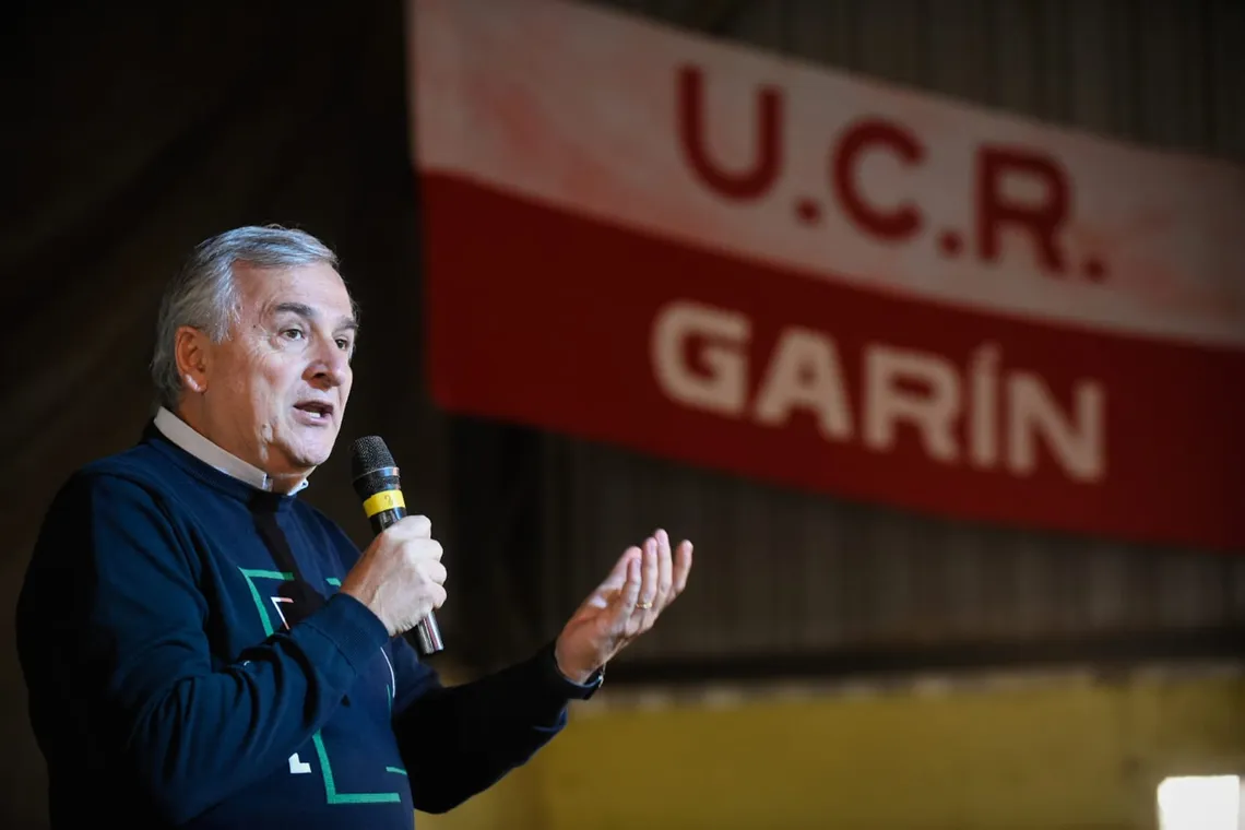 morales discurso en Garín