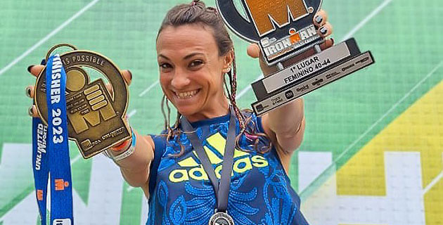 Ironman de Florianópolis: Brillante actuación de la escobarense Yanina Minaglia