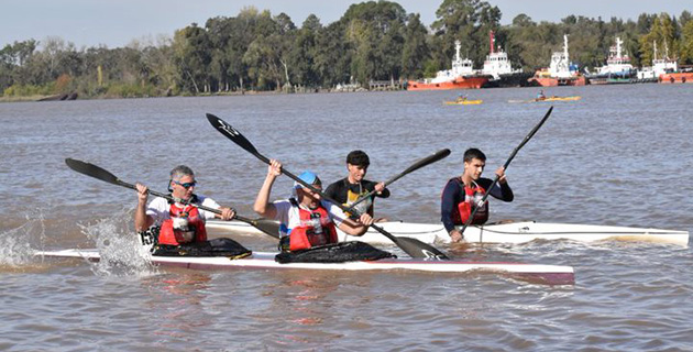 A puro canotaje en Escobar: Se corrió una nueva regata “Vuelta al Carabelas”