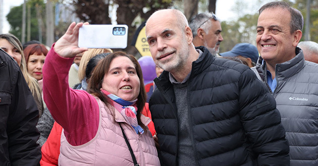 Rodríguez Larreta en Garín: “Vamos a sacar adelante al país y a bajar la inflación”